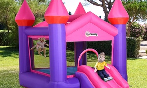  HomCom Inflatable Bouncy Castle 