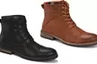 Jach's Men's Oscar Leather and Flannel Cap Toe Boot (Size 8) - Second Medium