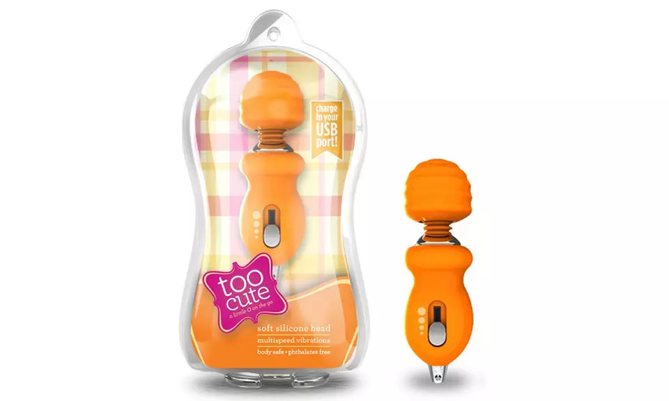 Blush Vive Too Cute Mini Wand Vibrator - Second Medium