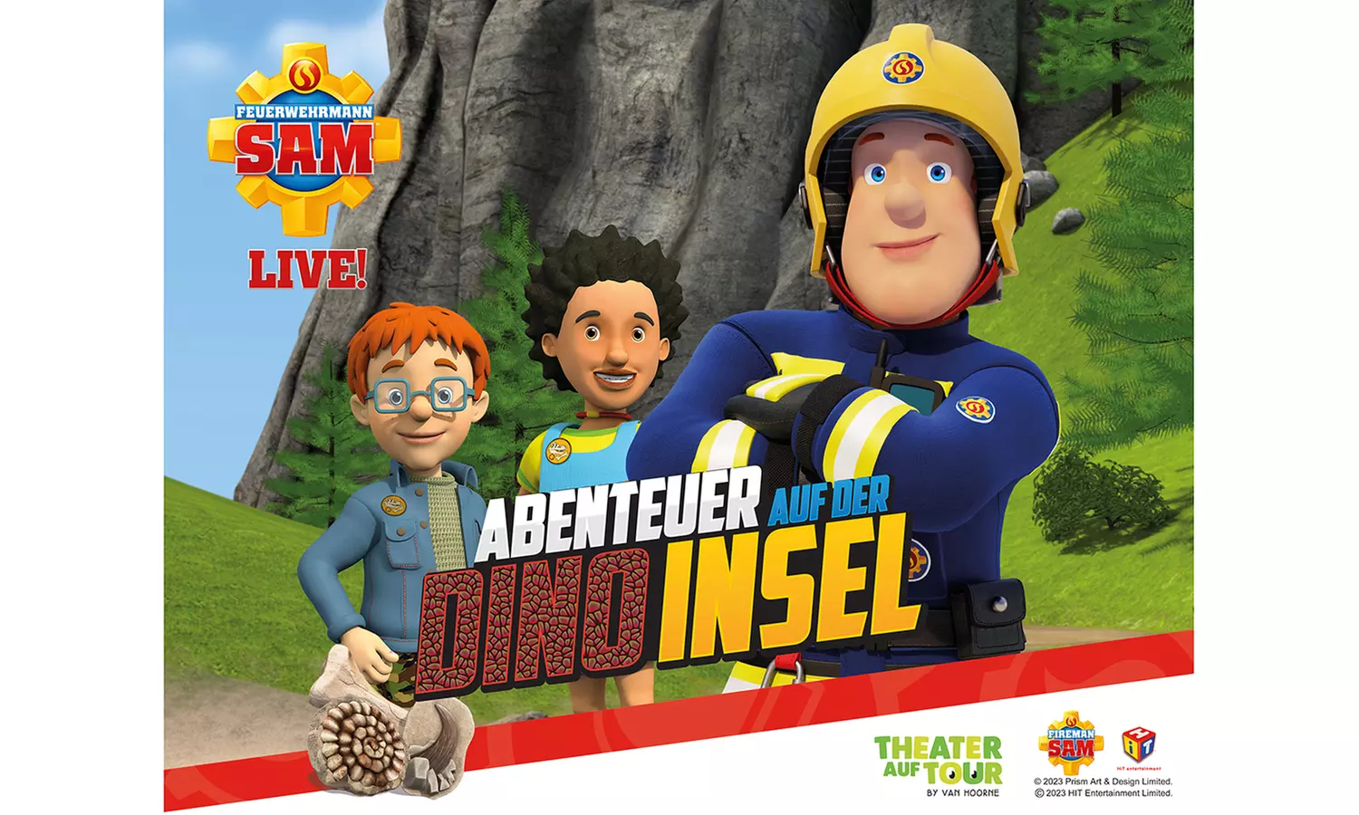 2 Tickets für Feuerwehrmann Sam am 28.12. in Hamburg