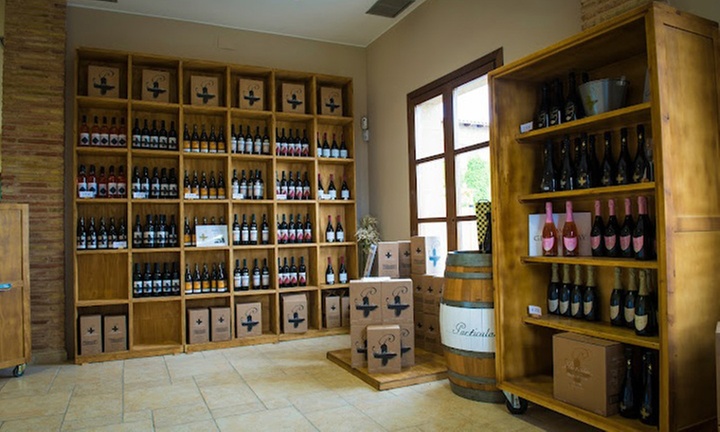 Visita a bodega con cata de vino y aperitivos para 2 personas