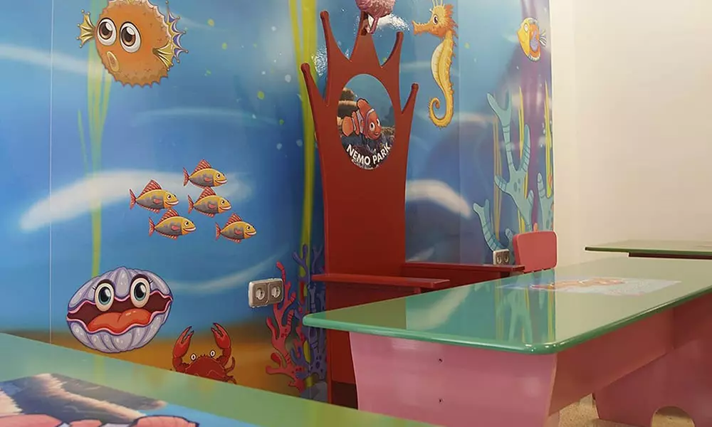 Diversión para los peques con un acceso ilimitado a parque infantil