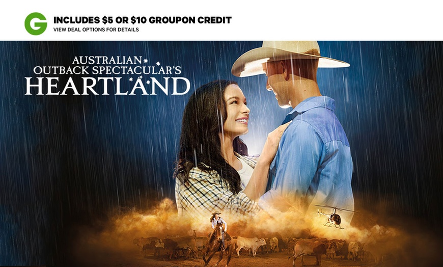 Image 1: Australian Outback Spectacular: Dinner, Show & Drinks + Groupon Credit