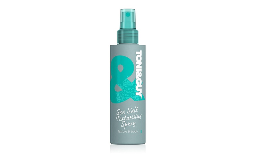 Image 1: Toni & Guy Sea Salt Texturizing Spray for Beachy Waves 200ml