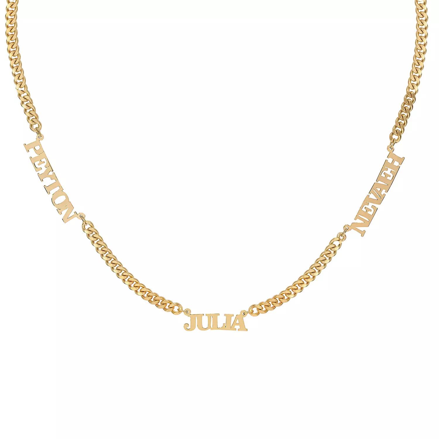 Three-Name Name Necklace from MonogramHub