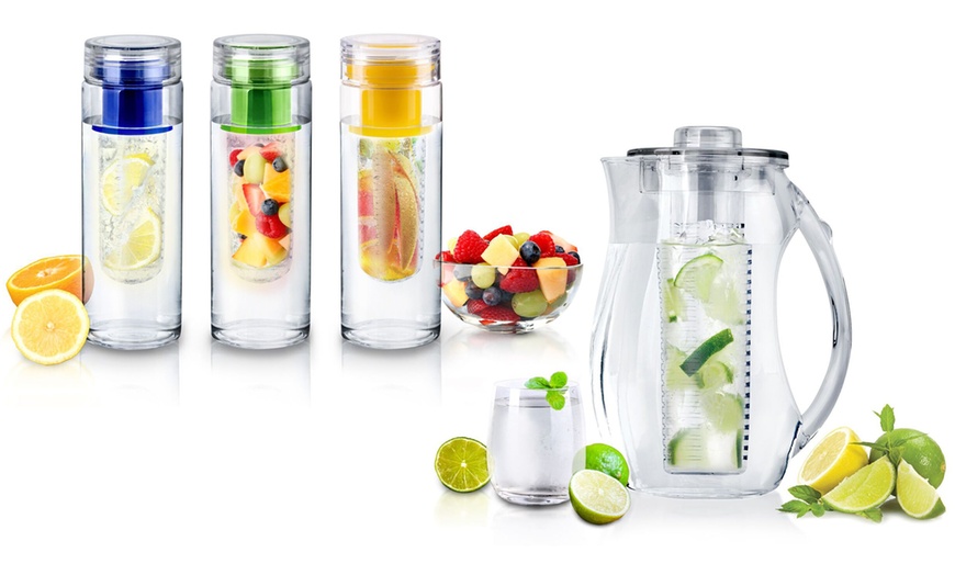 Image 1: Infuse Water Bottles