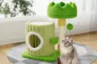 53Cm Tree - Hole Design Cat Tree Tower Playing House for Hide and Sleep - Image 2