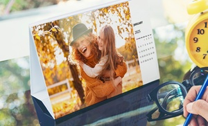 Choice of Custom Photo Desk Calendar at Photo Gifts 