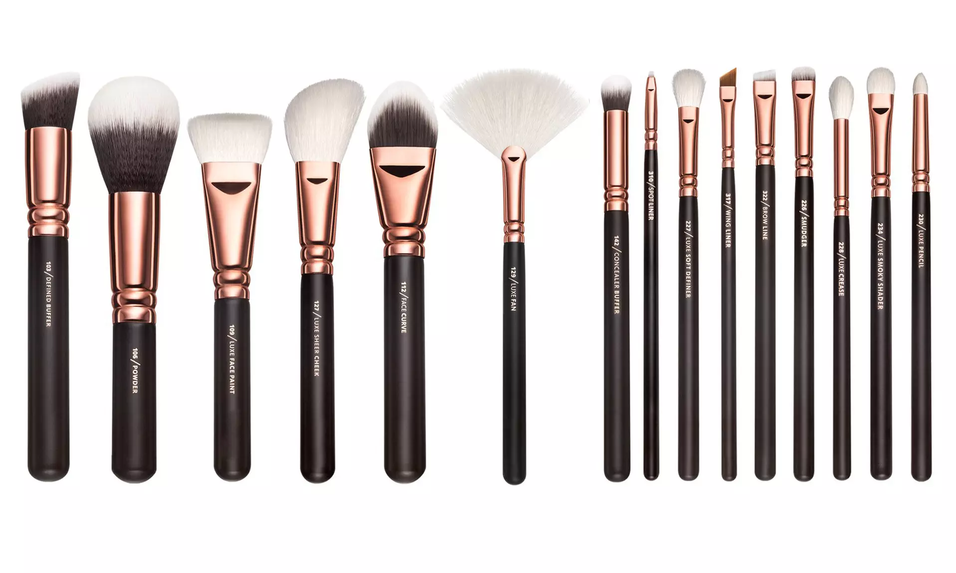 Professional Cosmetic Makeup Brush Set (15-Piece) - Primary Image