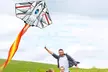 Assorted Flying Kites with Tail for Kids and Adults - Second Medium