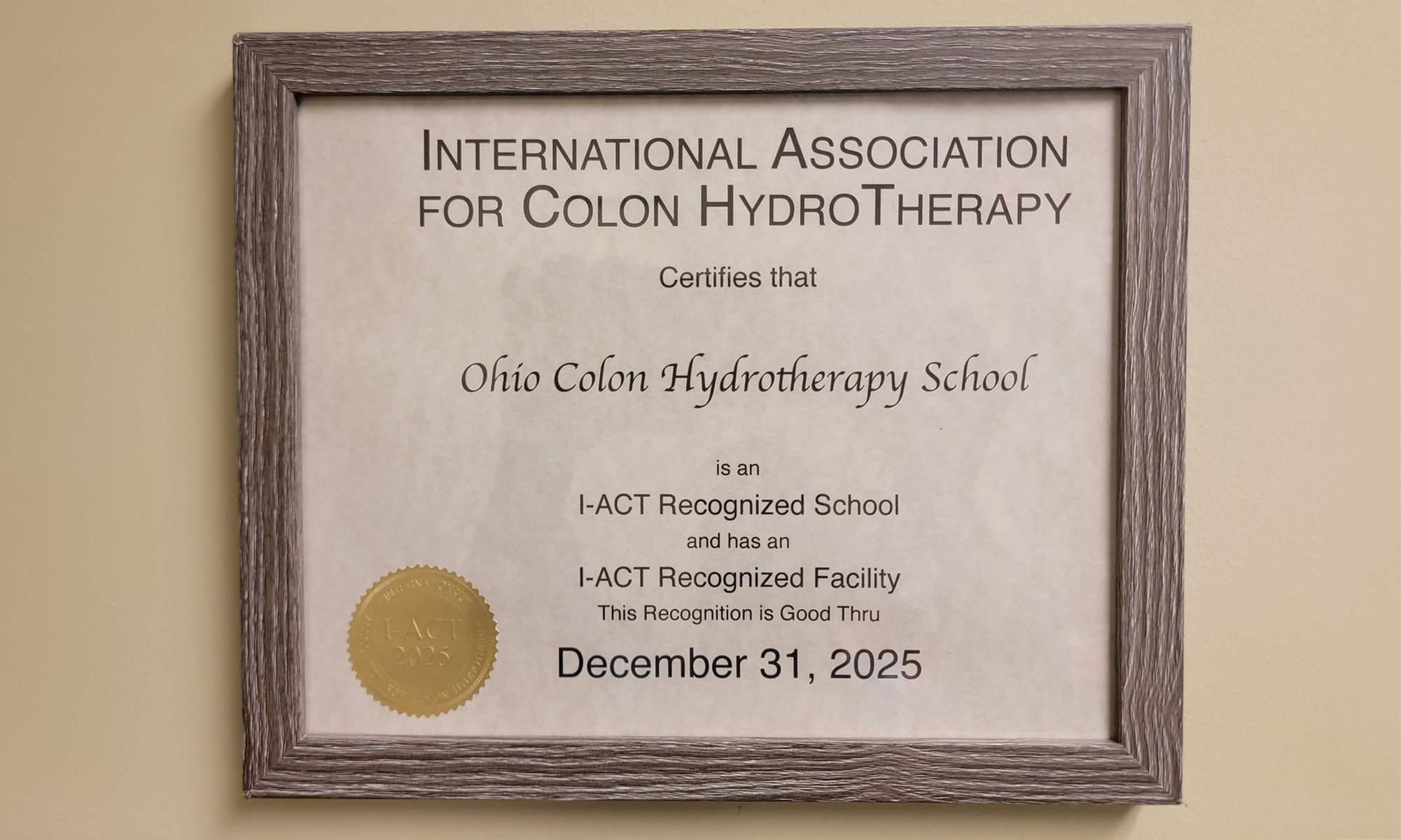 Improve your health with a Colonic with probiotic