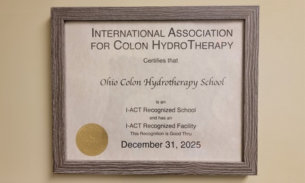 One 45 minute Colonic Session - Colonic Health and Wellness