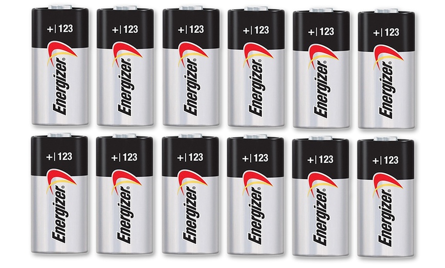 Energizer CR123A Lithium Batteries (12-Pack) | Groupon