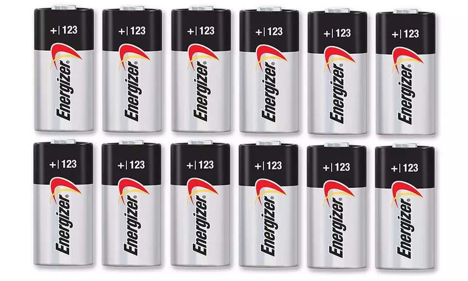 Energizer CR123A Lithium Batteries (12-Pack) - Primary Image