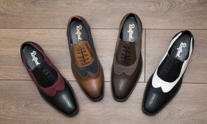 Redfoot Leather and Suede Brogues