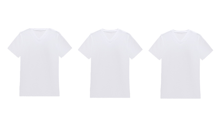 Image 16: Lot de 3 ou 6 T-shirts de la marque Giefetti pour homme 