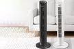 Black or White Oscillating Quiet 32'' Tower Fan - Image 7
