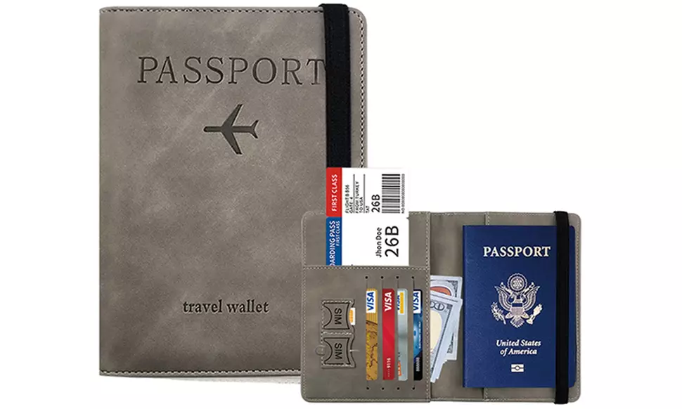 RFID-blokkerende paspoorthoesje