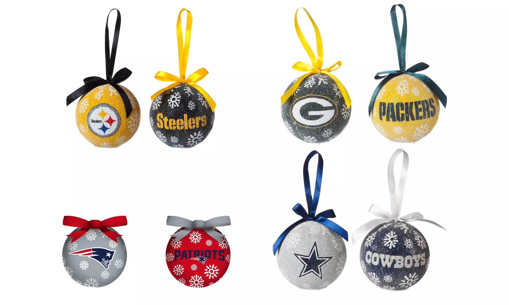 Team Sports America NFL LED Christmas Ornament (6-Pack) - Primary Image
