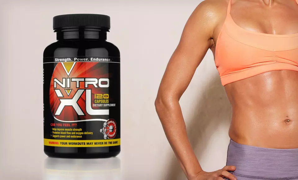 One- or Two-Month Supply of Nitro XL Dietary Supplement (Up to 79% Off). Free Shipping. - Primary Image