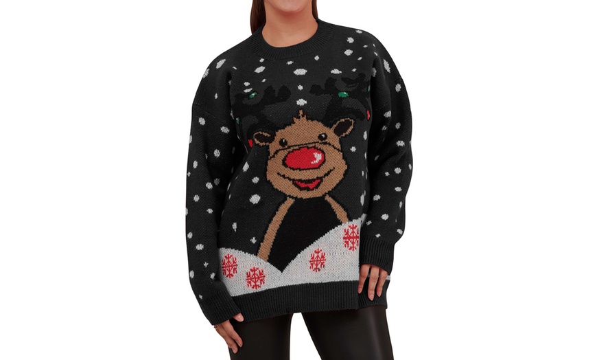 Image 4: Unisex Knitted Christmas Jumper