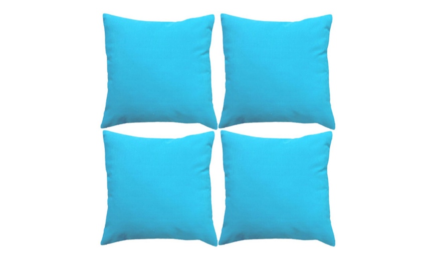 Image 14: 4pk Waterproof Outdoor Cushions