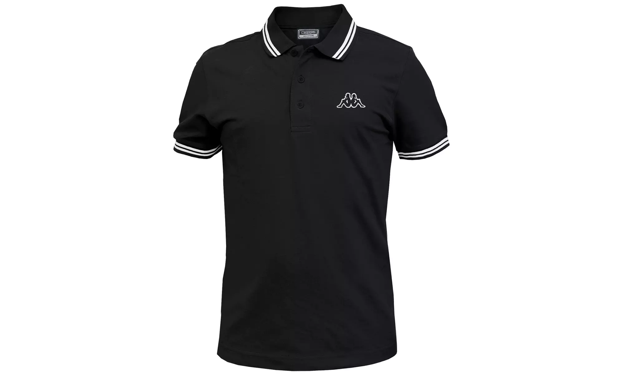 Polo da uomo Kappa in 100% cotone piquet