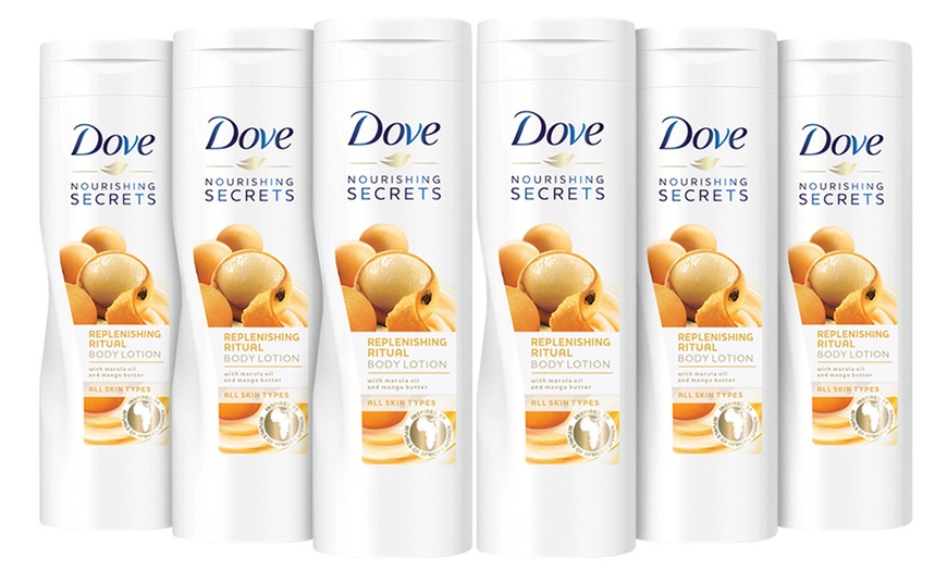 Image 7: Three-Pack of Dove Body Lotion