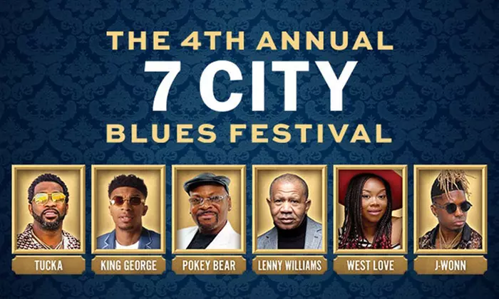 The 4th Annual 7 City Blue Festival on November 02 at 7 PM - Primary Image