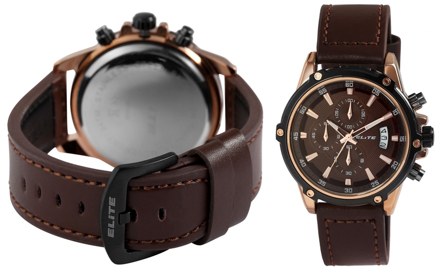 Image 34: 1 ou 2 montres Elite pour homme