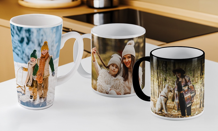 Image 1: Collage, Magic, or Latte Mug at Printerpix 