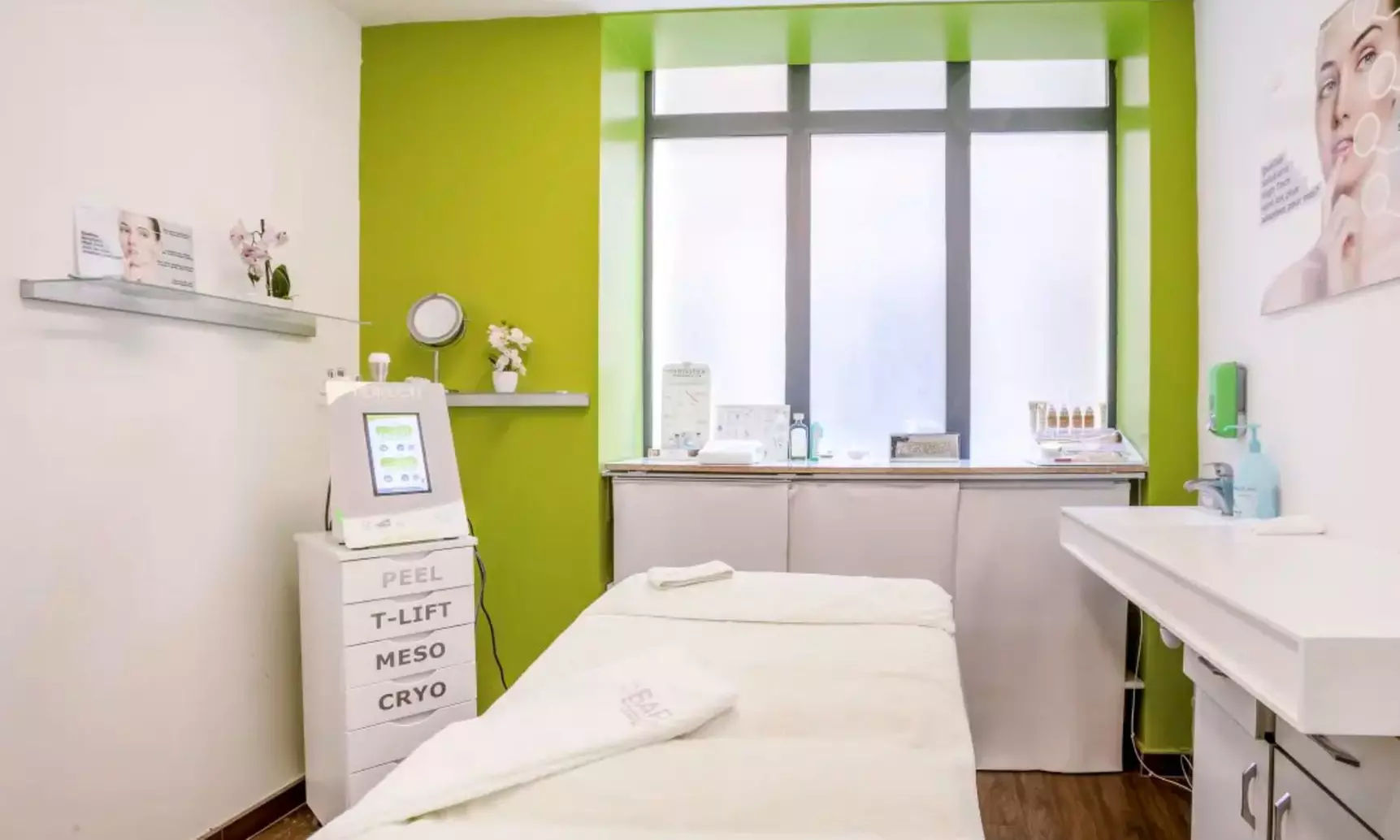 Soins visage avec Le bain aux plantes