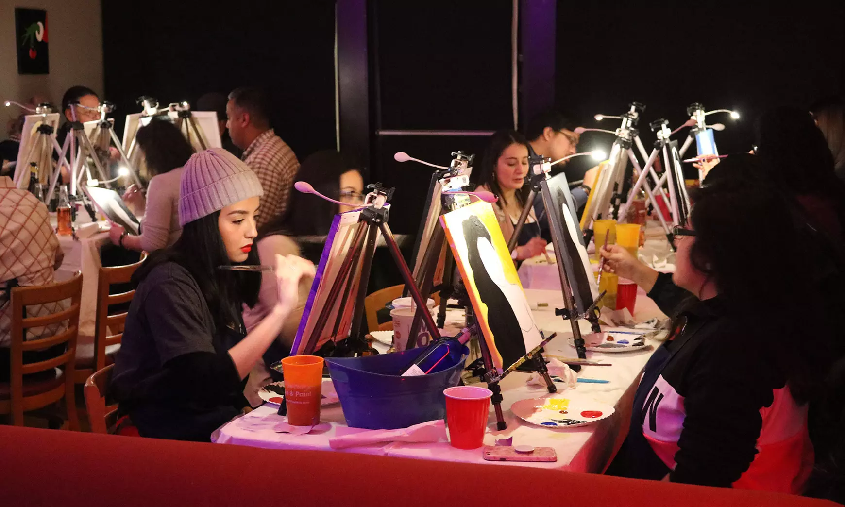 Online Sip and Paint Class for One or Two with Painting Kits from Museicas Sip And Paint (Up to 15% Off) - Primary Image