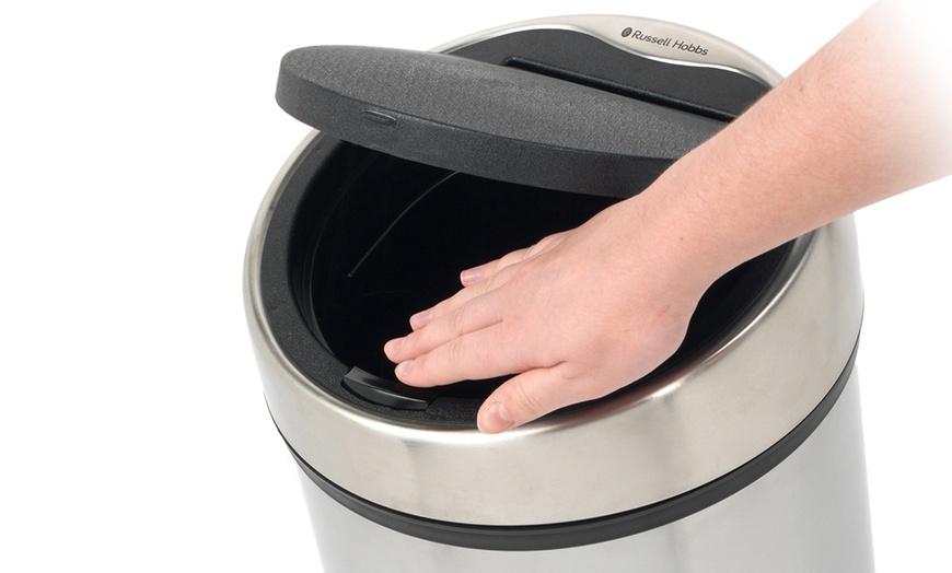 Image 3: Russell Hobbs Touch Lid Bin