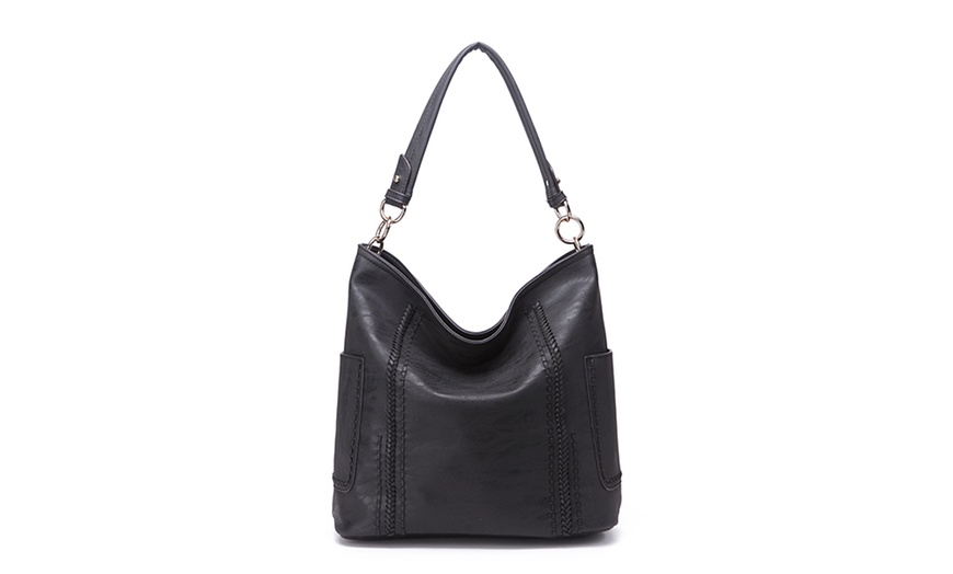 Image 7: MKF Collection by Mia K. Farrow Trixie or Betty Shoulder Bag