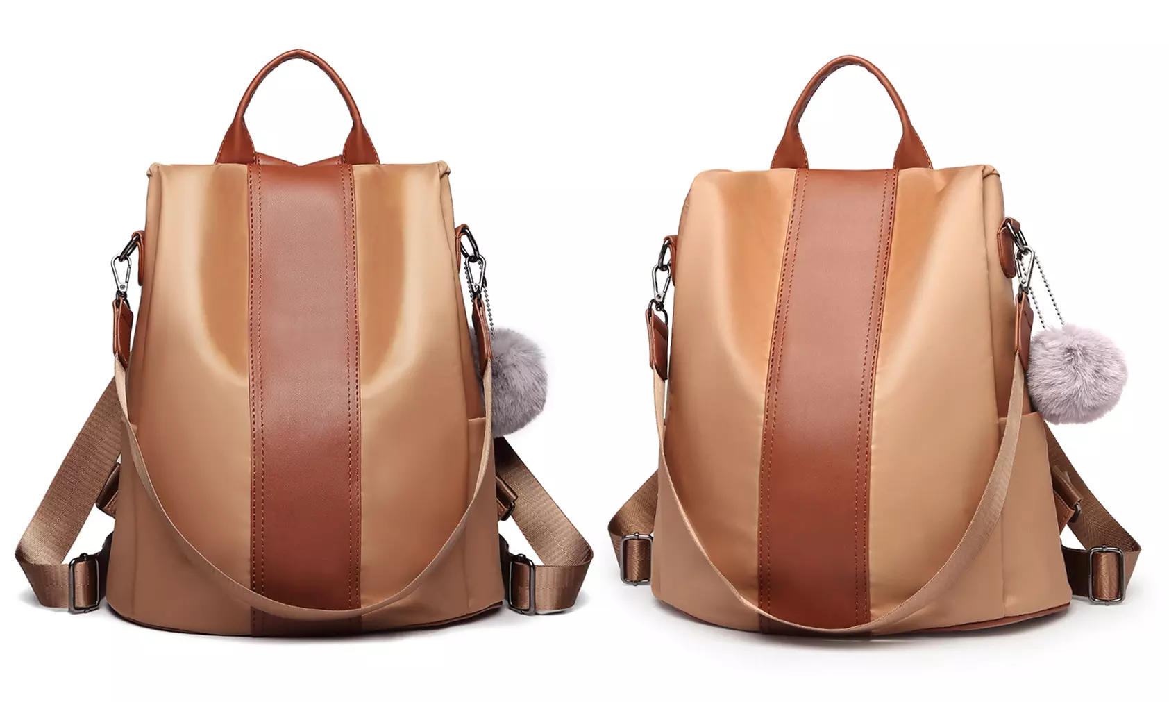 Clearance Miss Lulu Women Two Way Backpack Shoulder Bag