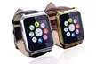 W90 Smartwatch mit Lederarmband in Silber/Schwarz oder Gold/Braun inkl. Versand (71% sparen*) - Image 4