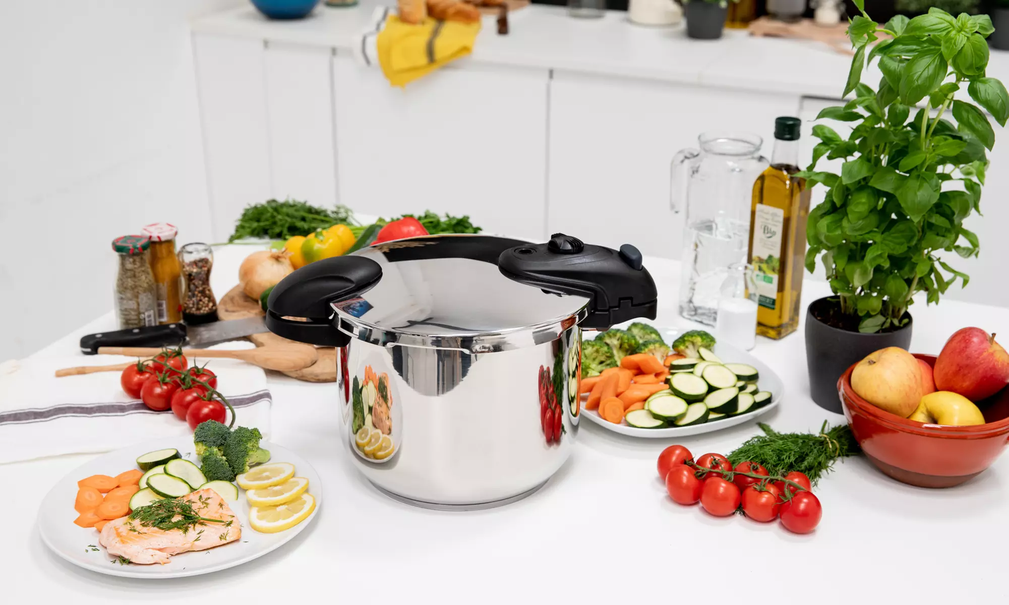 Autocuiseur à baïonnette en inox Illico, différentes capacités - Primary Image