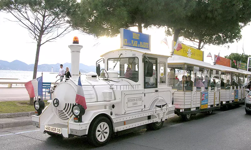 Circuit petit train et/ou bus panoramique avec Open Antibes