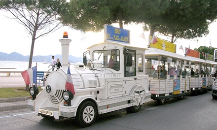 Circuit le petit train Antibes et Juan-les-Pins enfant de 3 à 9 ans