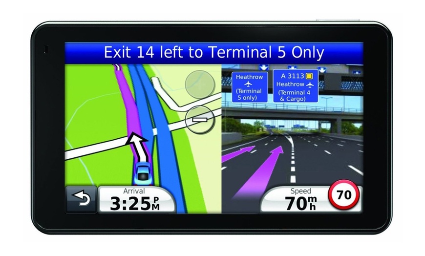 Image 2: Bluetooth Sat Nav GPS With Maps