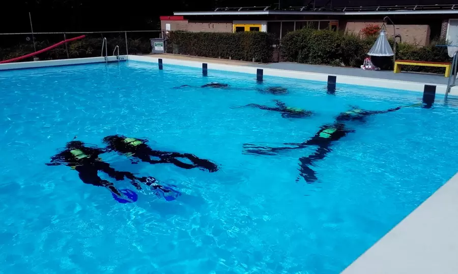 Intro- of opfrisduik met PADI Elite-instructeurs bij Divearound
