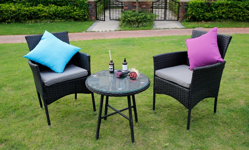 Image 8: Eton Rattan-Effect Furniture Set