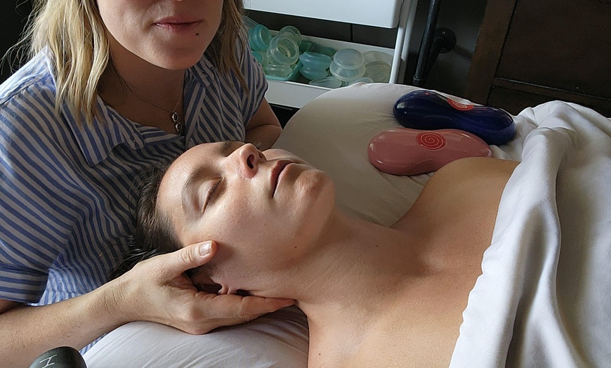 Image 2: 60 or 90-Minute Lymphatic Drainage Massage with Optional Essential Oil