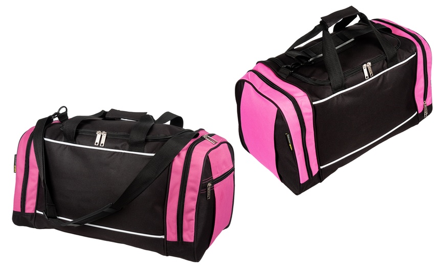 Image 11: Mens & Ladies Sports Holdall Bag