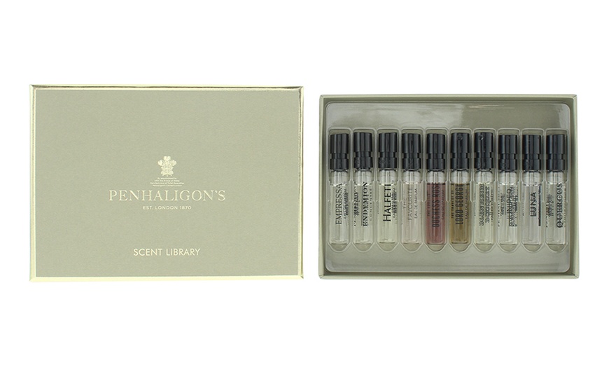 Image 1: Penhaligon's Scent Library British Tales Unisex 10 Piece 2ml Gift Set 