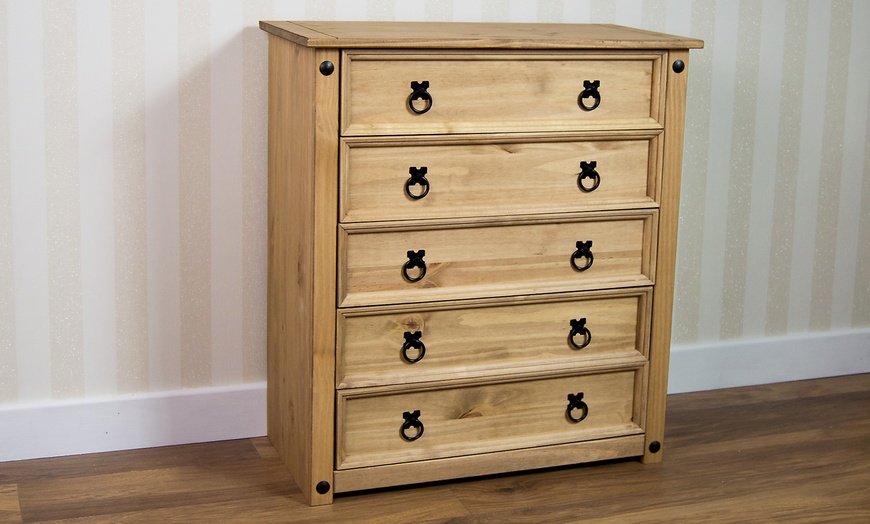 Image 9: Corona Solid Pine Furniture