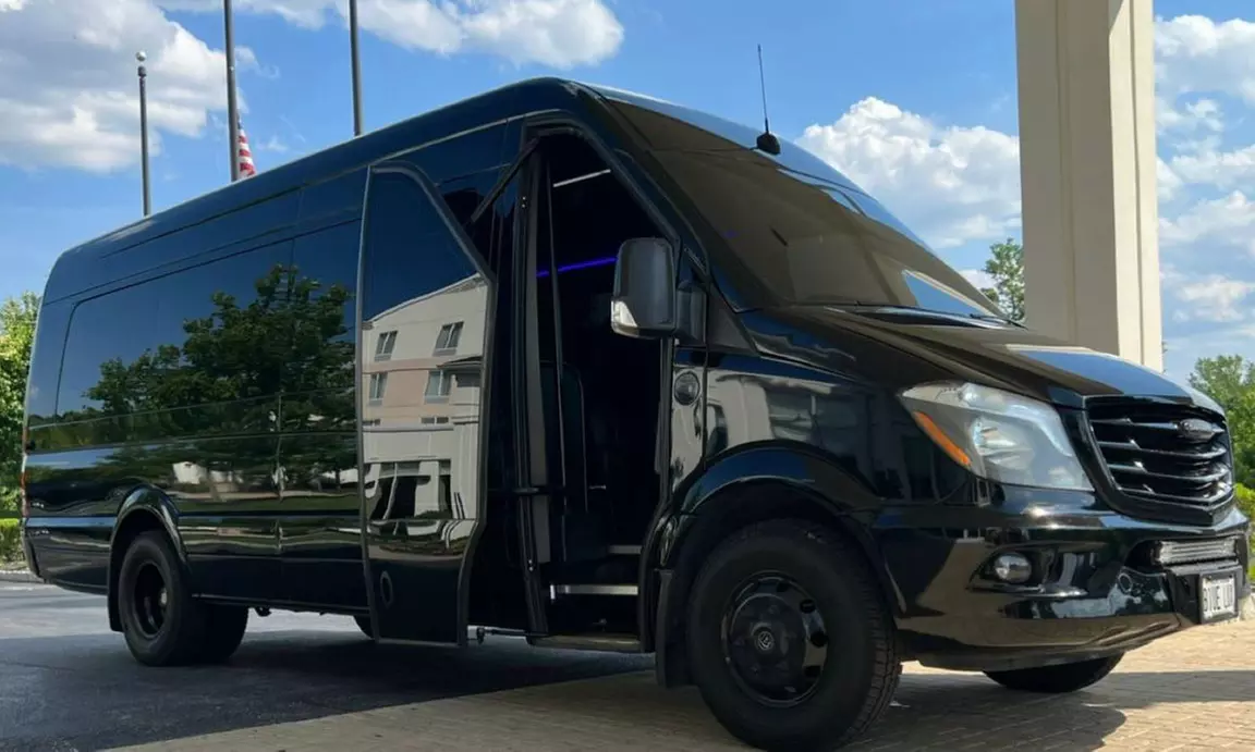 Explore with Private 4-Hour Tour VIP 8 Passenger or Minimum Limo Sprinter at Black Tie Technology (Up to 56%Off) - Primary Image