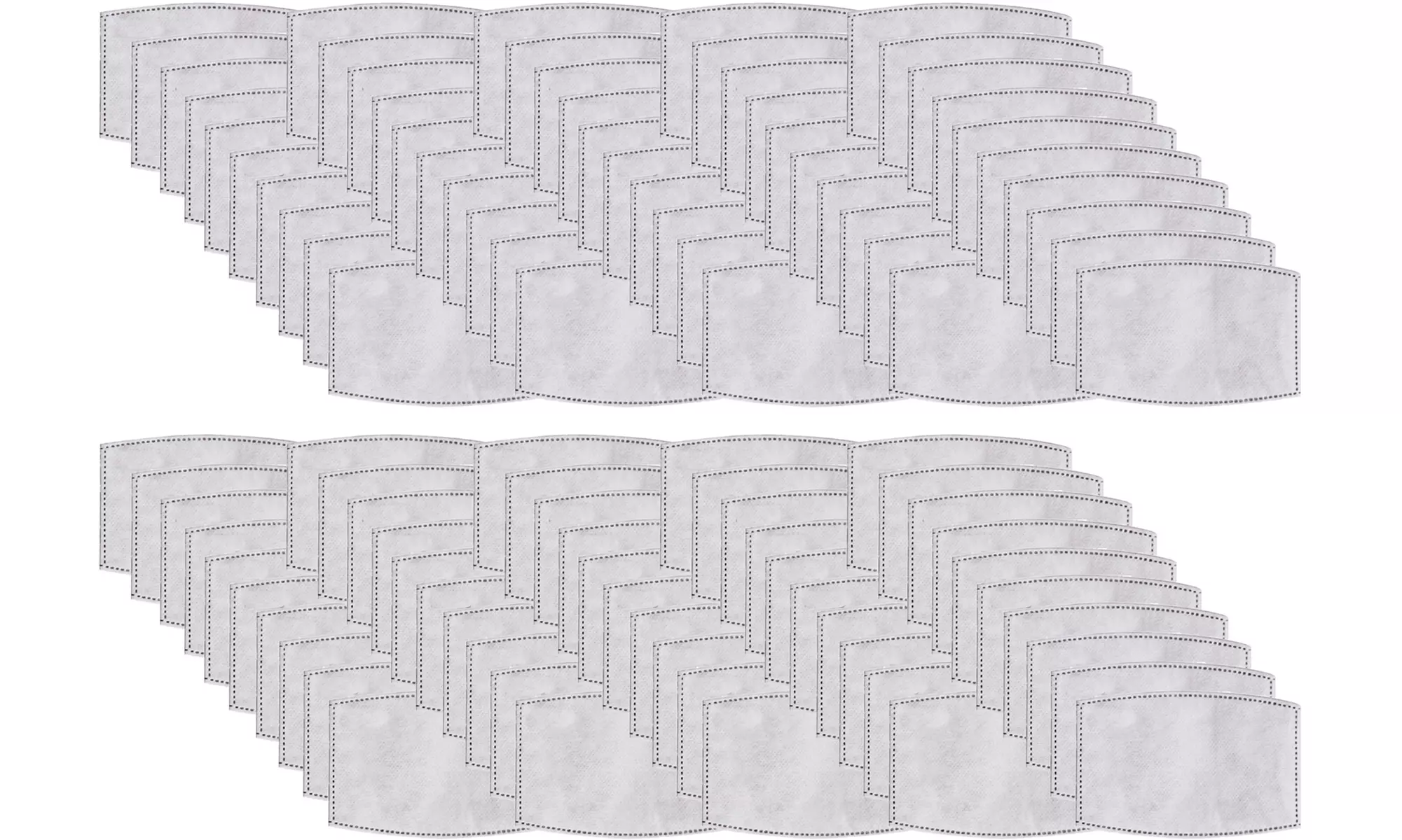 Lot de 10, 50 ou 100 filtres pour masques - Image 3