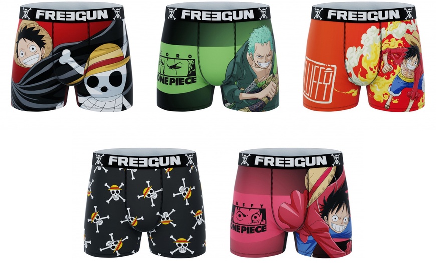 Image 10: Boxers pour enfant Freegun Dragon Ball Z, Pokemon, Mario Bros, One Piece